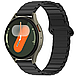 Ремінець CDK для Mobvoi TicWatch E2 | 22mm Silicone Shaped Magnetic Band (018823) (black), фото 3