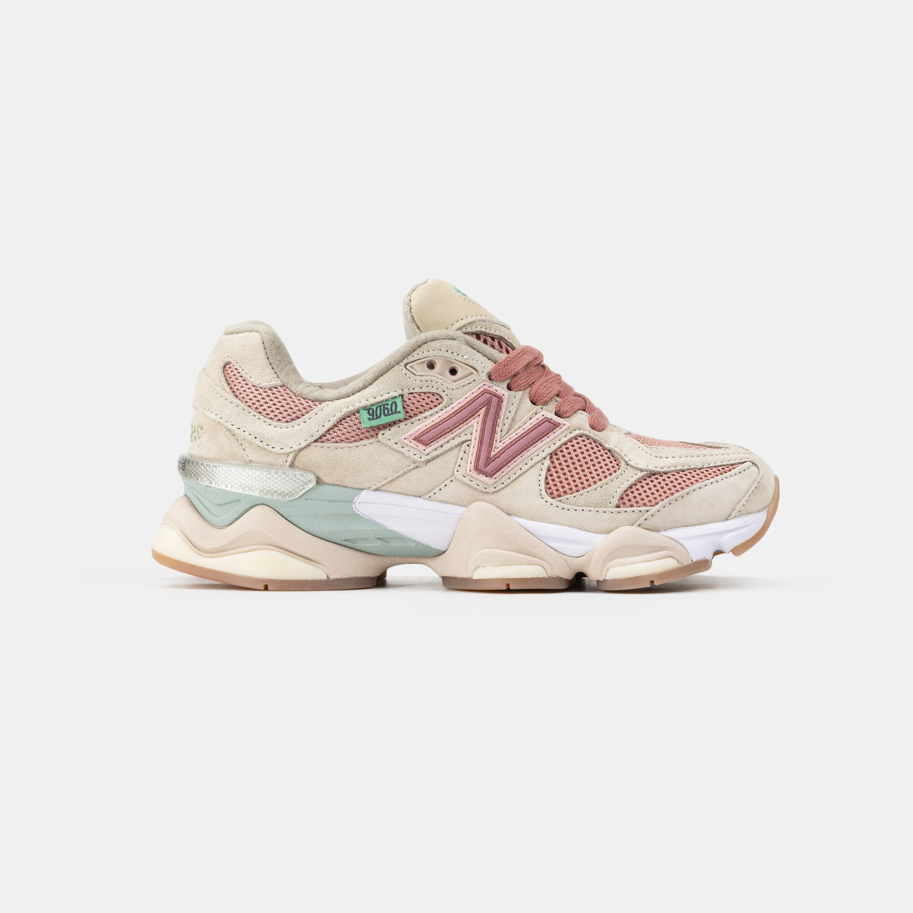 Жіночі Кросівки New Balance 9060 Joe Freshgoods Penny Pink / Нью Беланс 9060 Джой Фрешгудс Бежеві з Рожевим