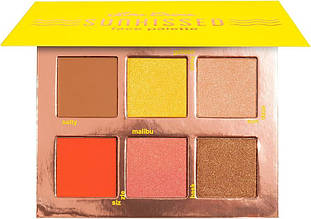 Палітра для вишукання Lime Crime Sunkissed Face Palette