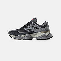 Кросівки New Balance 9060 Black Grey / Нью Беланс 9060 Чорні з Сірим, фото 3