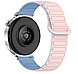 Ремінець CDK для Xiaomi Amazfit GTS 2 mini (A2018) | 20mm Silicone Shaped Magnetic Band (018822) (pink / lilac), фото 2