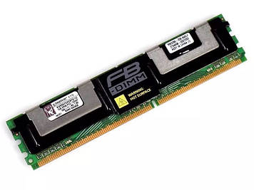 Модуль пам'яті для сервера Kingston 1Gb 2Rx8 PC2-5300F-555-11-B0 1.8V (KVR667D2D8F5/1G) БВ
