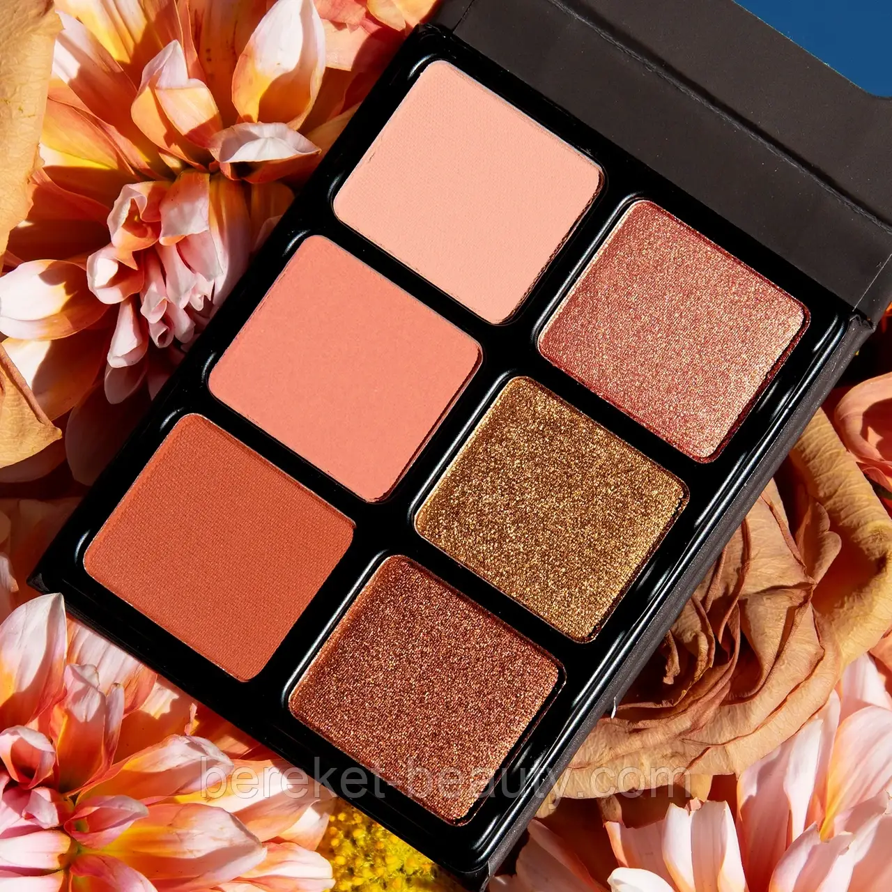 Палетка тіней Viseart Theory Eyeshadow Palette (7 siren)