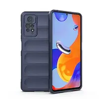 Силіконовий чохол Wavy для Xiaomi Redmi Note 11 PRO Dark Blue
