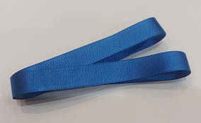 Тесьма лента репсовая Турция Стрічка репсова 2 см, 10 метрів  синя 95 Туреччина