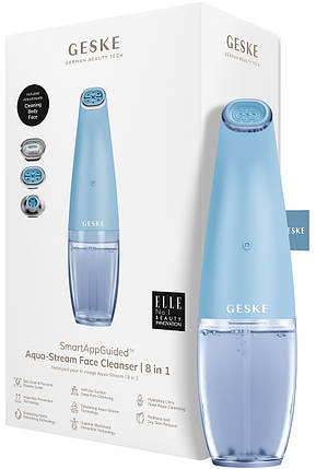 Очисний засіб для обличчя Geske Aqua-Stream Face Cleanser 8в1 (Aquamarine), фото 1