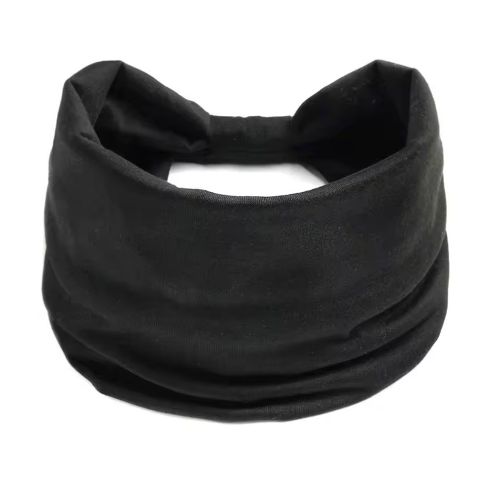 Жіноча широка пов'язка на голову колір В37, фото 1