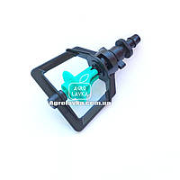 Мікророзпилювач Ø 6,0-7,2м з адаптером (Підвішується додолу) (чорний/зелений)