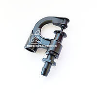 Мікророзпилювач обертовий Ø 4,6-6,0м з адаптером (чорна форсунка)