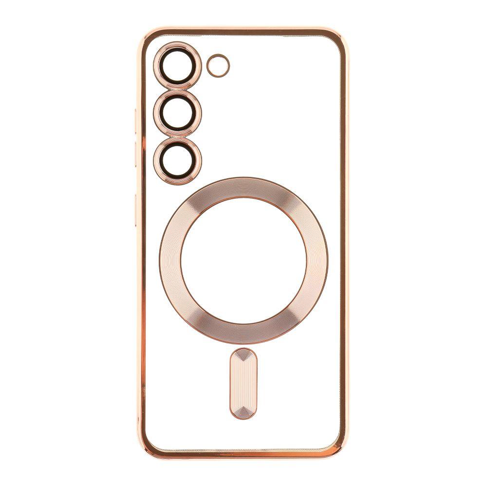 Чохол Wave TPU Metallic with Magsafe для Samsung Galaxy S23 (S911) Rose Gold, фото 1