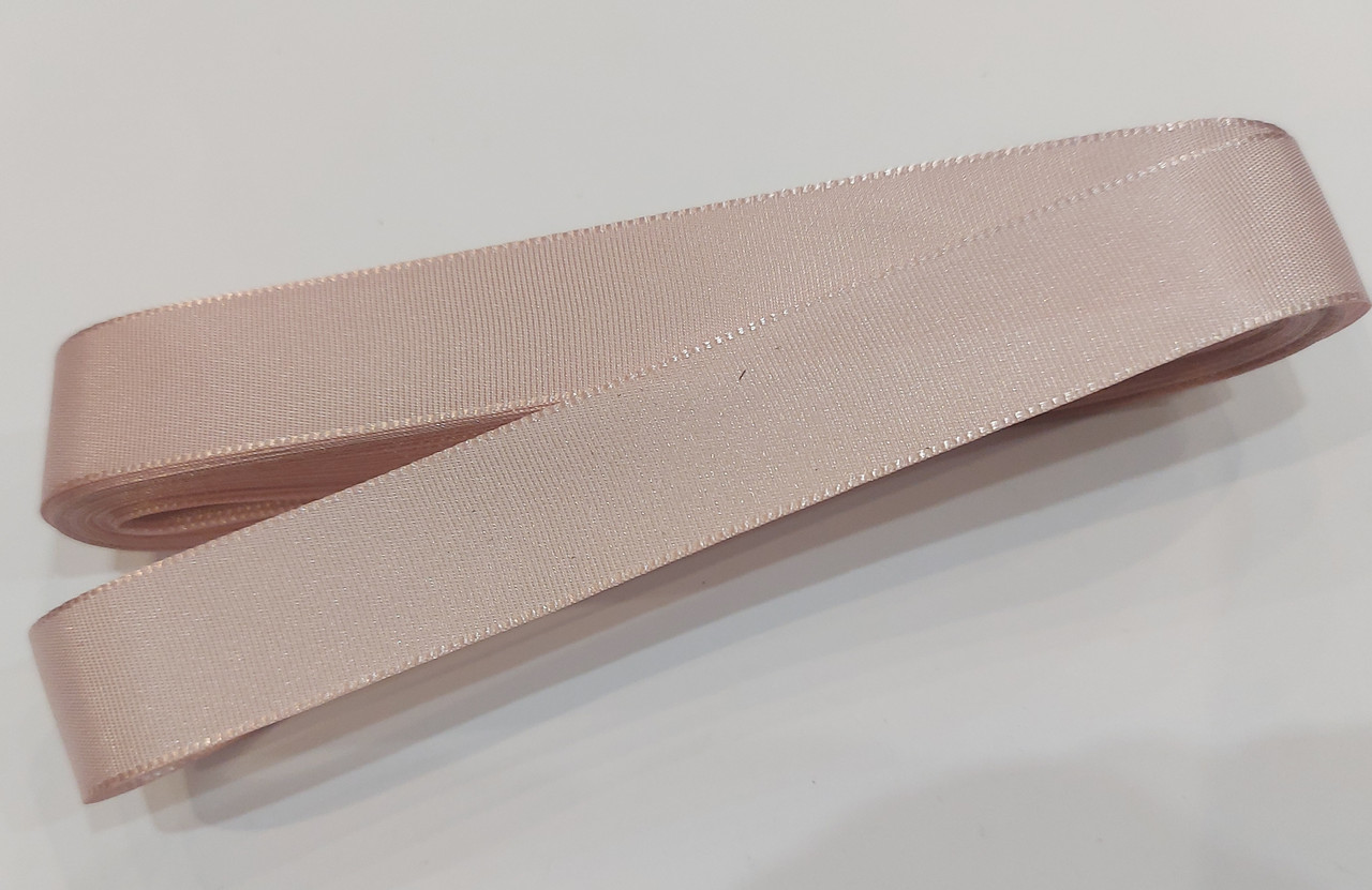 Стрічка репсова 2 см( 10 метрів) рожево-попеляста№17 (2). Туреччина