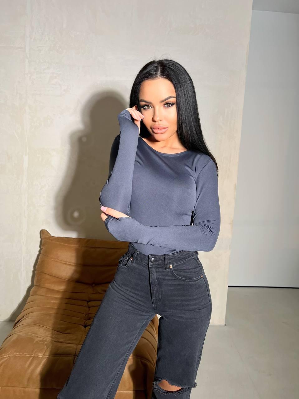 Жіночий Лонгеслів 42-46 Універсальний (ельз 180), фото 1