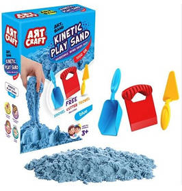 Кінетичний пісок синій Art Craft (1000 г) (150*222*58 мм) "dede"