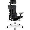 Ортопедичне офісне крісло для комп'ютера Mealux S4 Air Black спинка сітка / сидіння сітка, фото 6