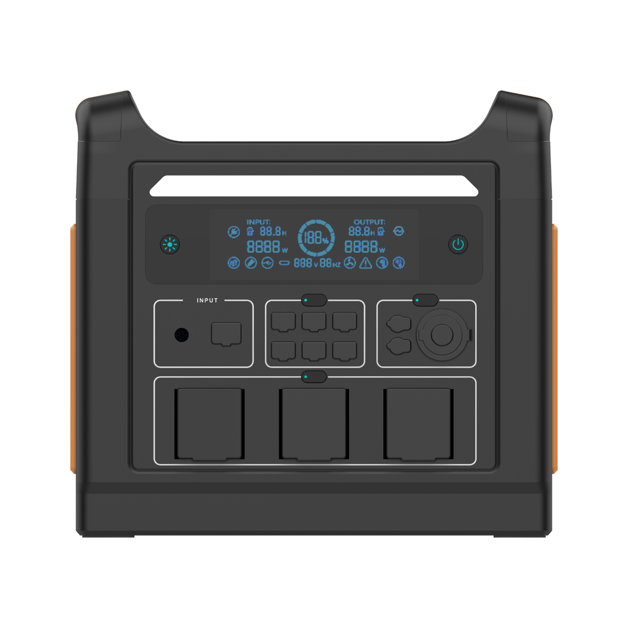 Багатофункціональна портативна зарядна станція LP CHARGER i1000 - фото 1 - id-p2741606908