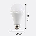 LED лампочка акумуляторна 7Вт (до 5 годин) в патрон Е27 / Аварійна лампа з акумулятором / Лед лампочка, фото 9