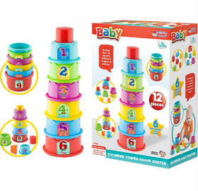 Сортер вежа (180*279*100 мм) "dede"