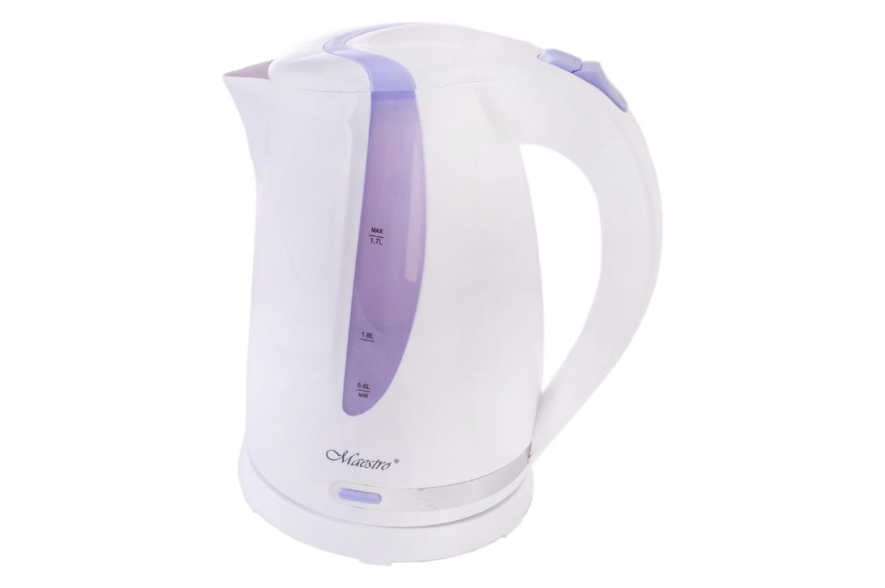 Електрочайник Maestro MR-032-Purple 1,7 л, 2000 Вт, фіолетовий, термостійкий пластик, фільтр, автоматичне вимкнення