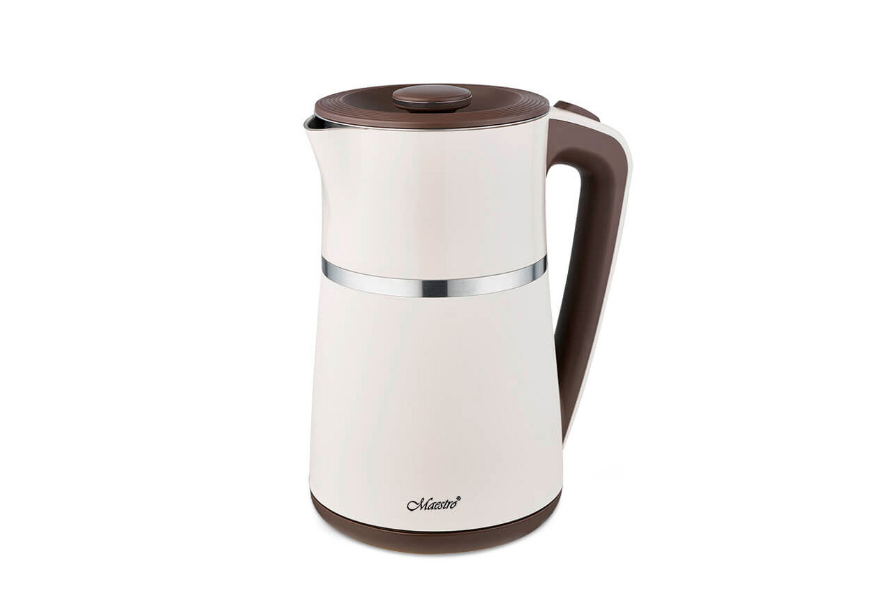 Електрочайник Maestro MR-030-WHITE нержавіючий корпус 1,7 л білий