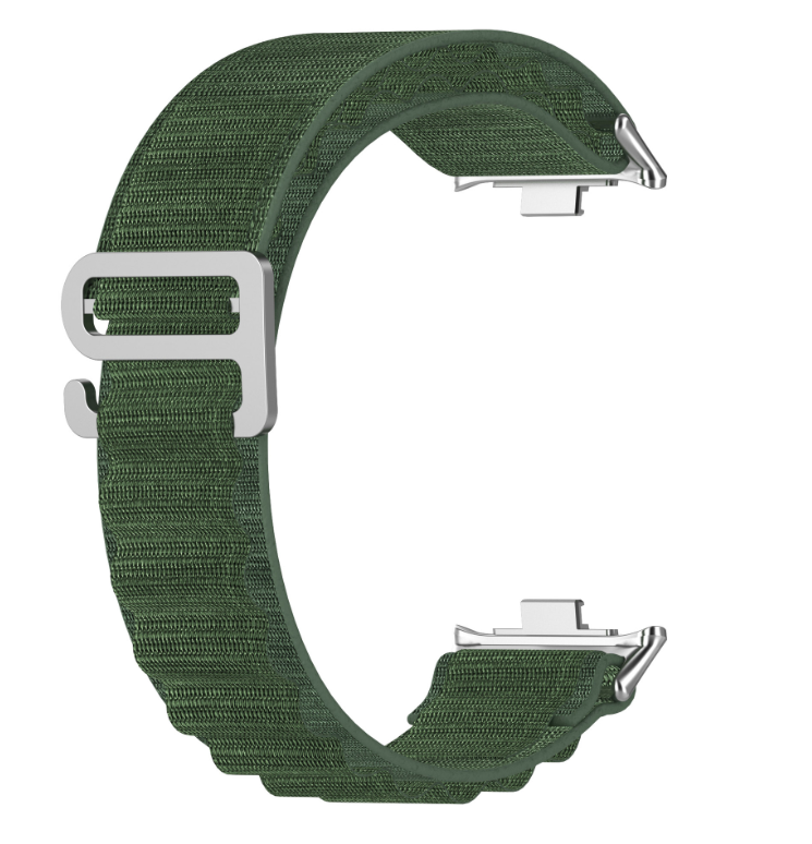 Ремінець CDK для Xiaomi Mi Smart Band 9 Pro | Polyester Alpine Loop (018837) (green)