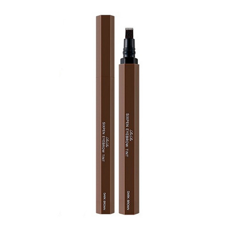 Тинт-маркер для брів RiRe Fork Eyebrow Tint #02 Dark Brown натуральний-коричневий 2 гр