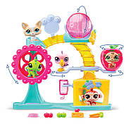 Набір фігурок Littlest Pet Shop "Фабрика розваг" (2 фігурки, аксесуари, фабрика) 00519, фото 5