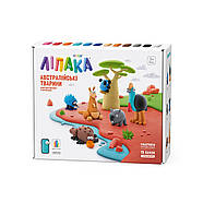 Пластилін Липака "Австралійські тварини" (15 баночок пластиліну) 15027-UA01, фото 3