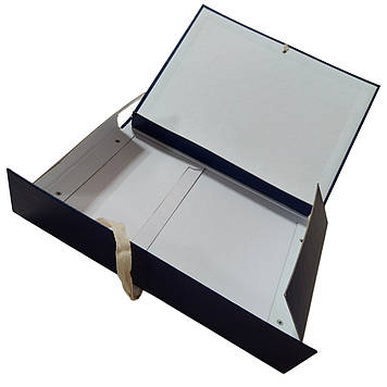 Папка Особова справа 40 мм із бумвінулу з тисненням "під золото" А4 на зав'язках з клапанами