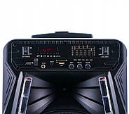 Акустична колонка-валіза на коліщатках з мікрофоном ZXX-7373 400Вт 53х35х28см, фото 8