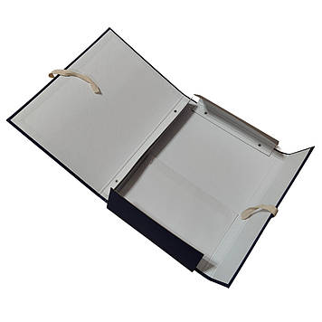 Папка Особова справа А4 з тисненням "під золото" з клапанами, 30мм