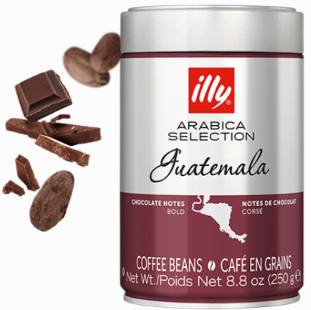 ОРИГІНАЛ! Кава в зернах illy GUATEMALA Arabica Selection 250г ж/б (Іллі Гватемала)