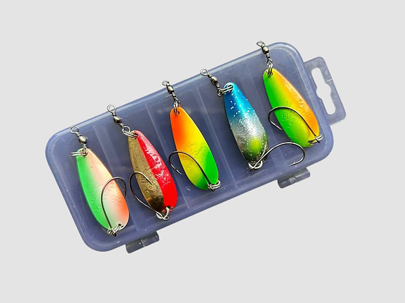 Набір Блешень Columbia Crusader 5гр. 5шт в коробці, фото 1