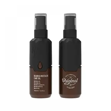 Олія для догляду за бородою та вусами Nishman Beard & Mustache Care Oil, 100мл (10603029)