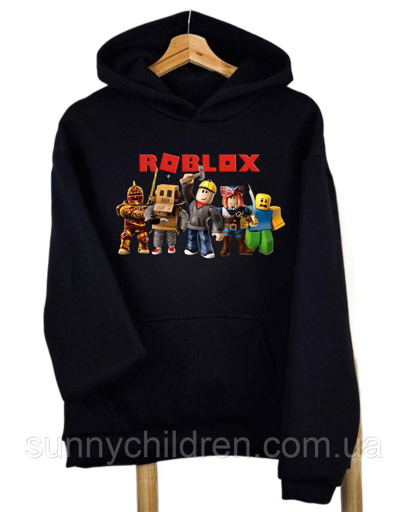Толстовка Роблокс  на флісе 128-146 см  / Мерч Roblox
