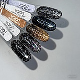 Valeri Валери топ для ногтей Top Flash Gold 12 мл, фото 2