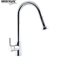 Кухонний Змішувач З Висувною Лівою Mixxus Premium Hans 014