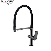 Змішувач Для Кухні Mixxus Premium Derby 021 Графіт З виходом Для Пит'євої Води