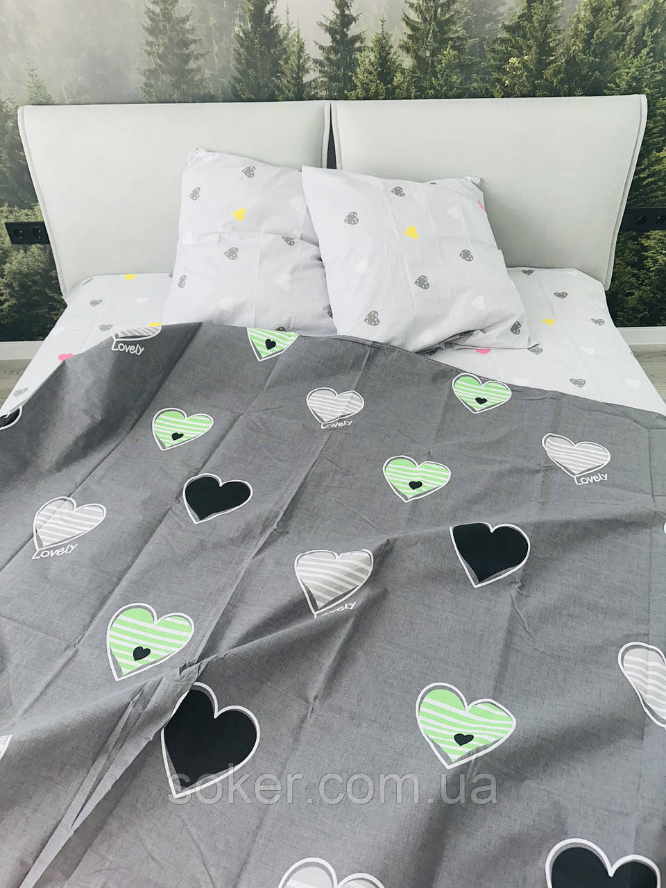 Полуторна постільна білизна,голд супер люкс