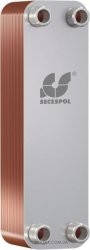 SECESPOL LB 47-90-5/4" (1 1\4) паяний пластинчастий теплообмінник, фото 1