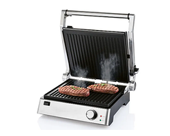 Контактний Гриль настільний притискний електричний для дому 2000 Вт Silver Crest Контактні притискні грилі