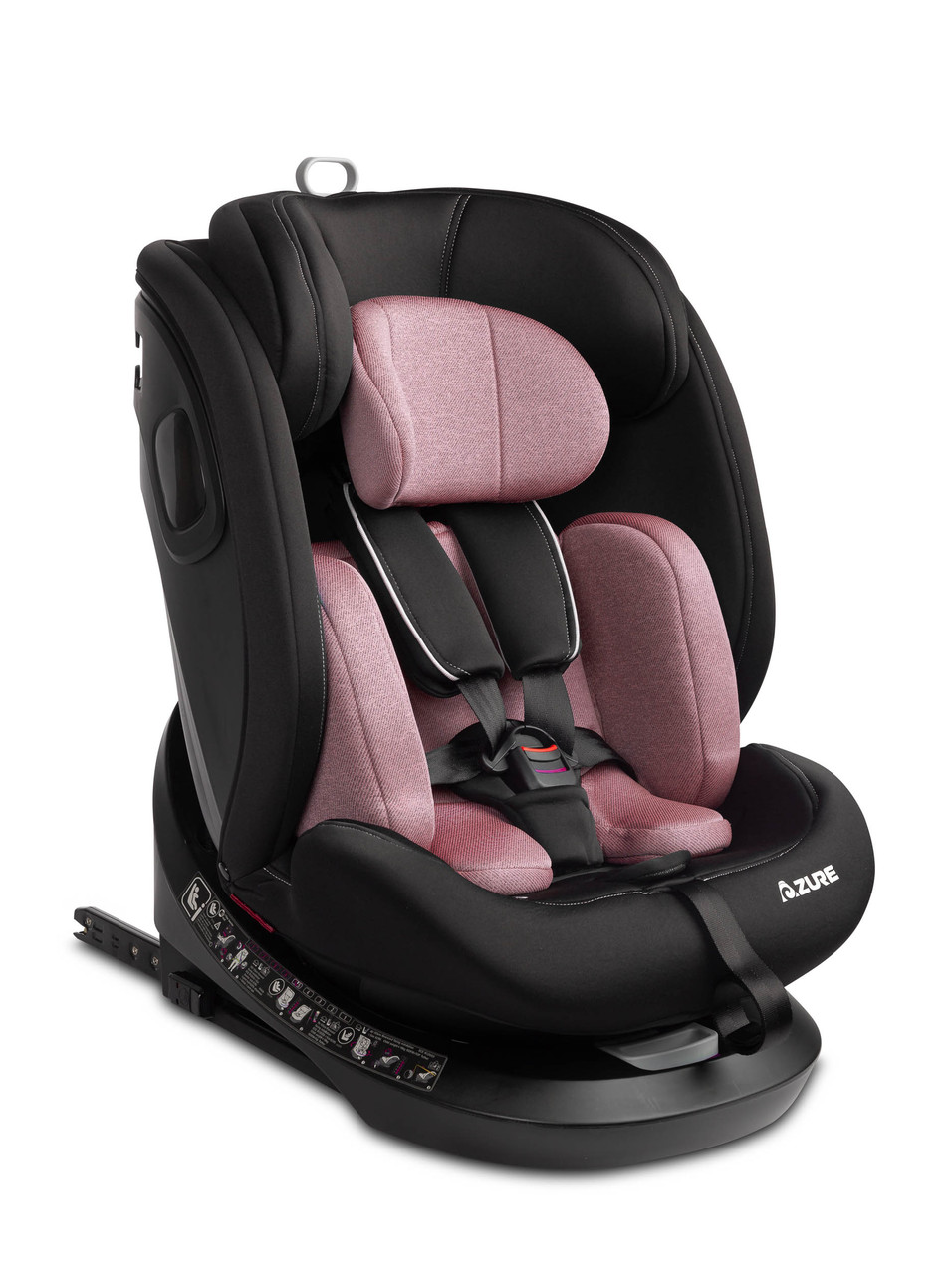 Дитяче автокрісло Caretero Azure I-SIZE Isofix (40-150 см.) Pink