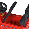 Дитяча каталка-толокар Mercedes M 5043L-3 з батьківською ручкою 2 в 1 Червоний, фото 8