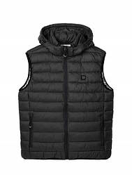 Чоловіча жилетка з підігрівом Glo-Story MMJ-5209-1 чорна