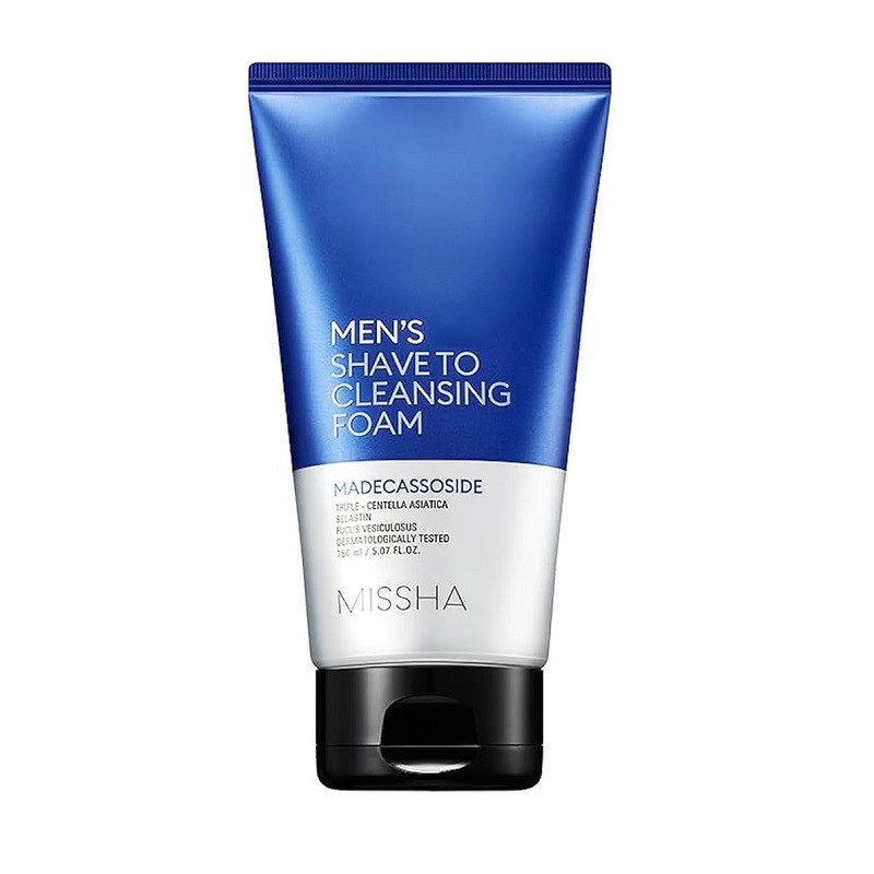 Чоловіча пінка для гоління та вмивання Missha Men's Cure Shave To Cleansing Foam 150 мл