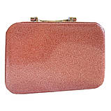 Косметика у валізі Єдиноріг помада тіні набір для манікюру пензлі блискітки 20*8*14см (QH1001-5A), фото 4