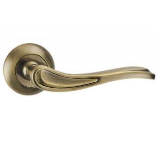 Ручка дверна Punto SALSA TL ABG-6 зелена бронза, фото 1