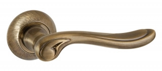 Ручка дверна Punto ONDA TL ABG-6 зелена бронза, фото 1