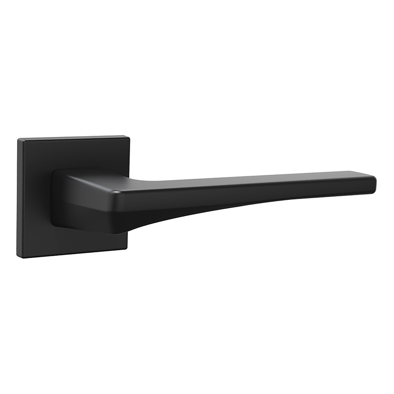 Ручка дверна Punto ELEN BL-24 чорний (K.ARC.Q52.ELEN BL-24), фото 1