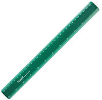 Лінійка пластикова 30 см. зелений. AXENT