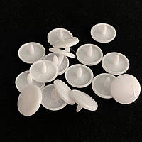 Кнопка пластикова 12мм Біла К (1440шт.) (00895)